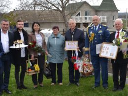 Rudele și oaspeții veniți să-l omagieze pe Gheorghe SĂU din Țarigrad