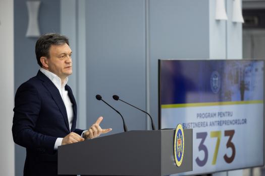 Guvernul a lansat programul pentru susținerea antreprenorilor – „373”. Dorin Recean: „încă un pas concret spre dezvoltarea economică a Republicii Moldova”