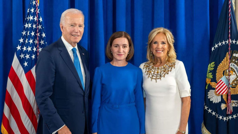 Ce promisiuni a obținut Maia Sandu de la Joe Biden