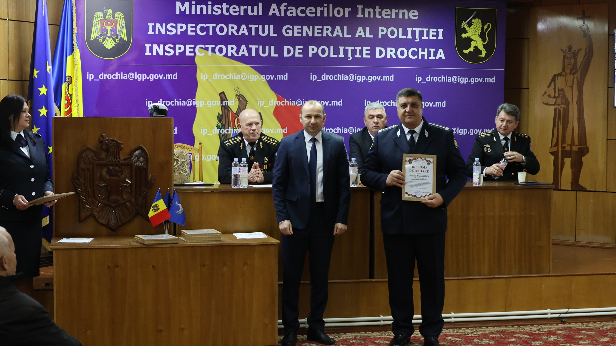 Un prilej de apreciere a muncii zilnice a oamenilor legii