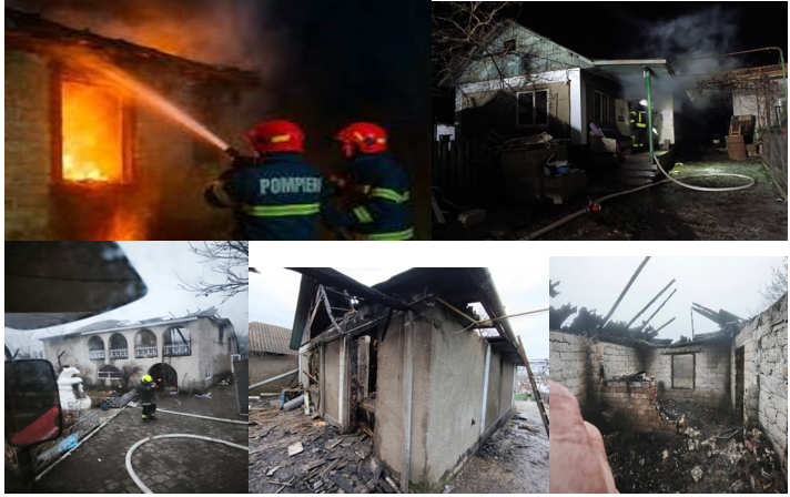 2 incendii în raionul Drochia