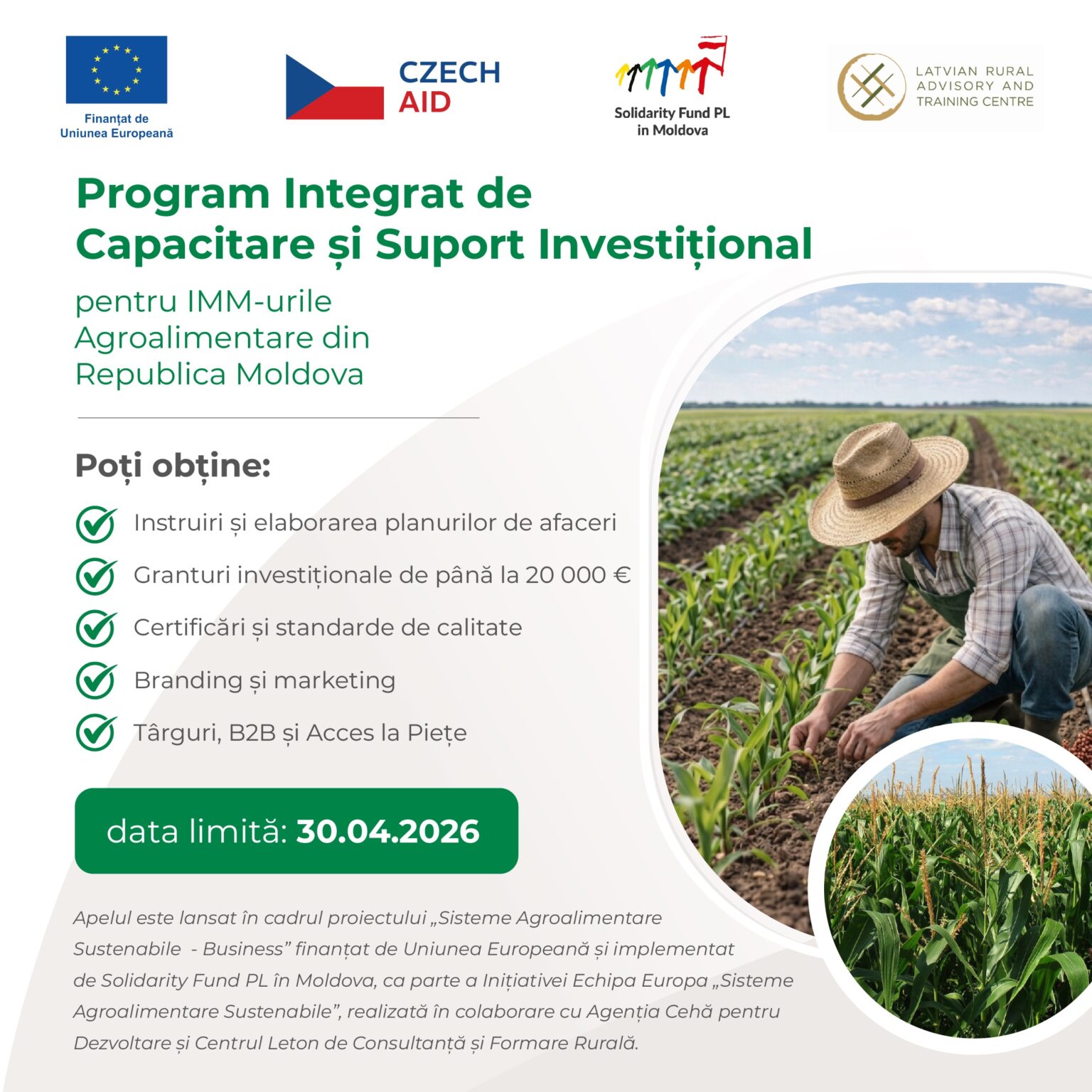 IMM AGROALIMENTARE-SUPORT