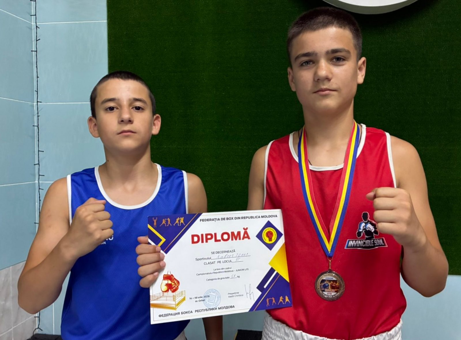 Tineri sportivi în ascensiune